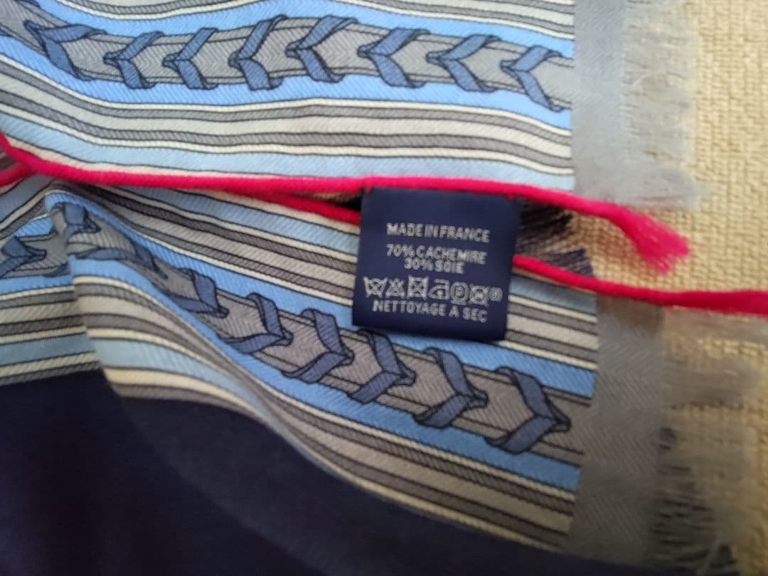 【12/1まで15%引き】Hermès　レクタングル　《エ・グリ・グリ》マフラー