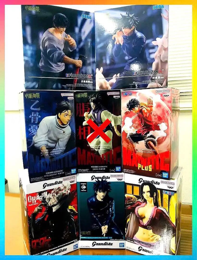 最新プライズフィギュア 人気アニメキャラクター8体セット 新品未開封