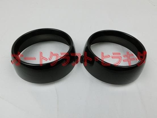 ゼファー1100 カワサキ純正 メーターカバー上下セット 艶有り黒塗装