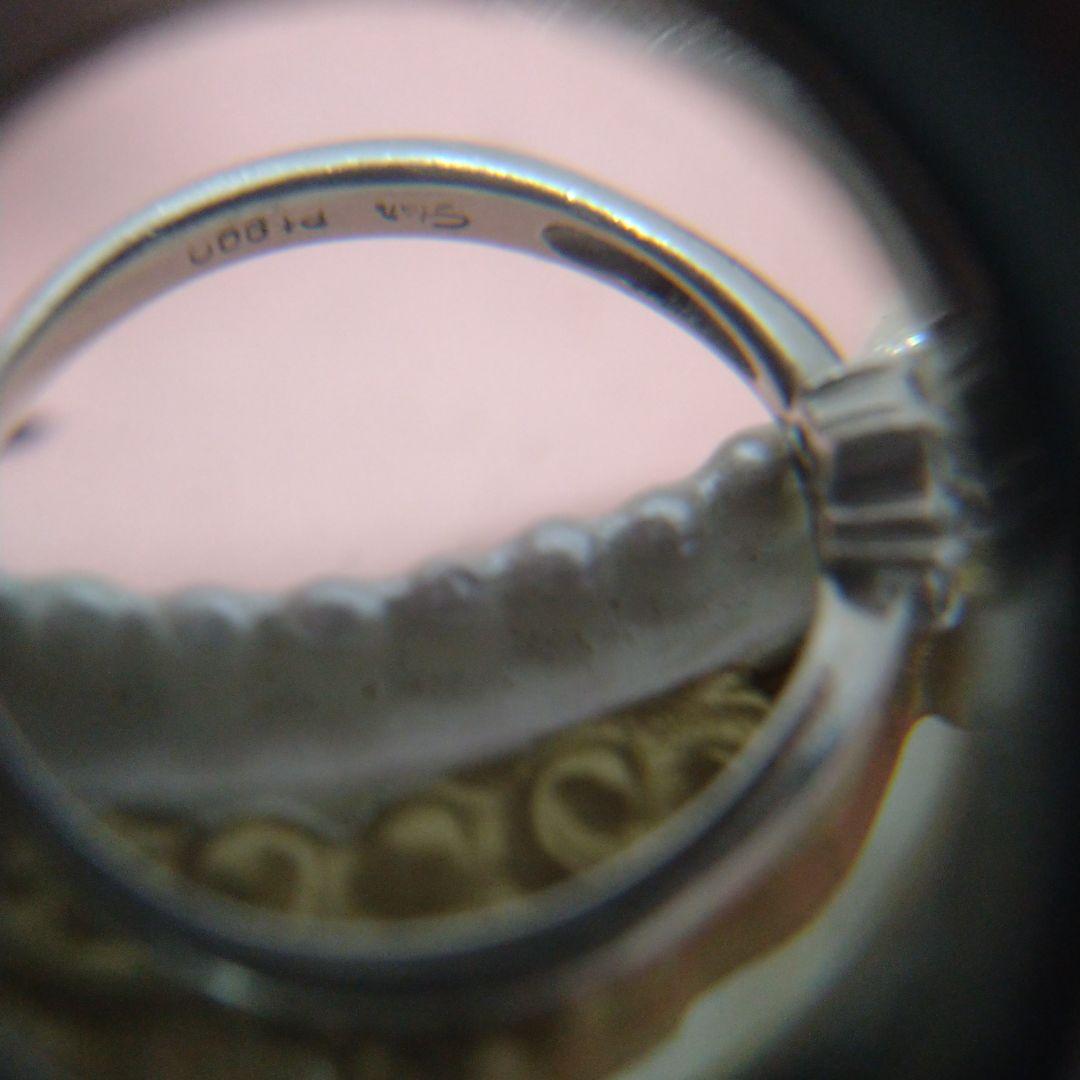 Pt900　ダイヤリング（スタージュエリー）3.5g