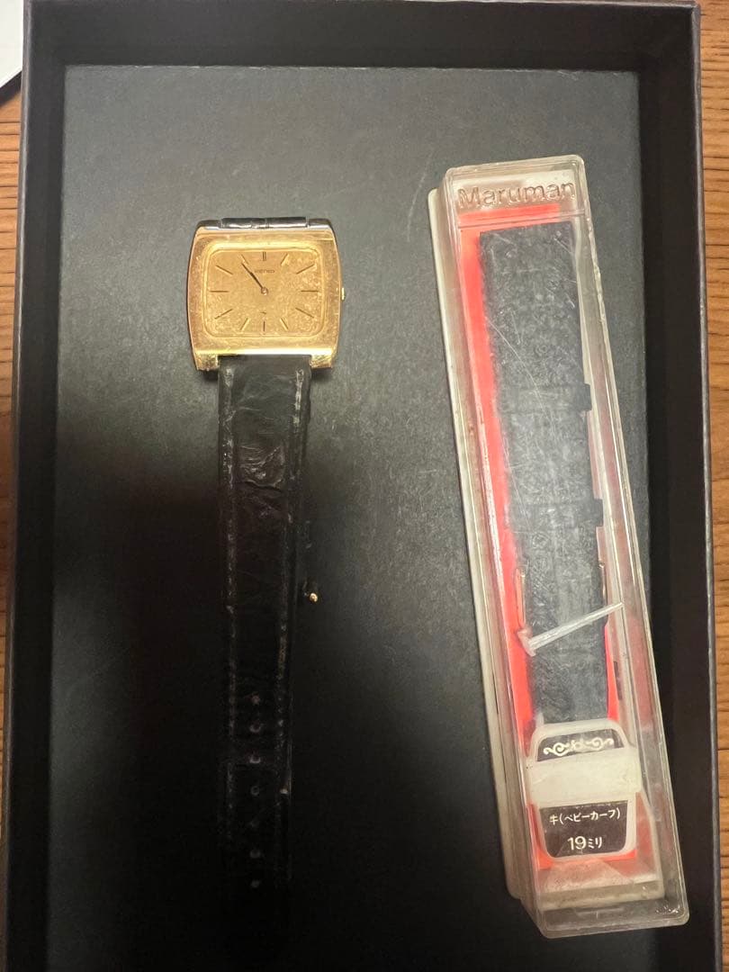 セイコー 18金無垢シャリオ1973年製 Ref.6810-3070