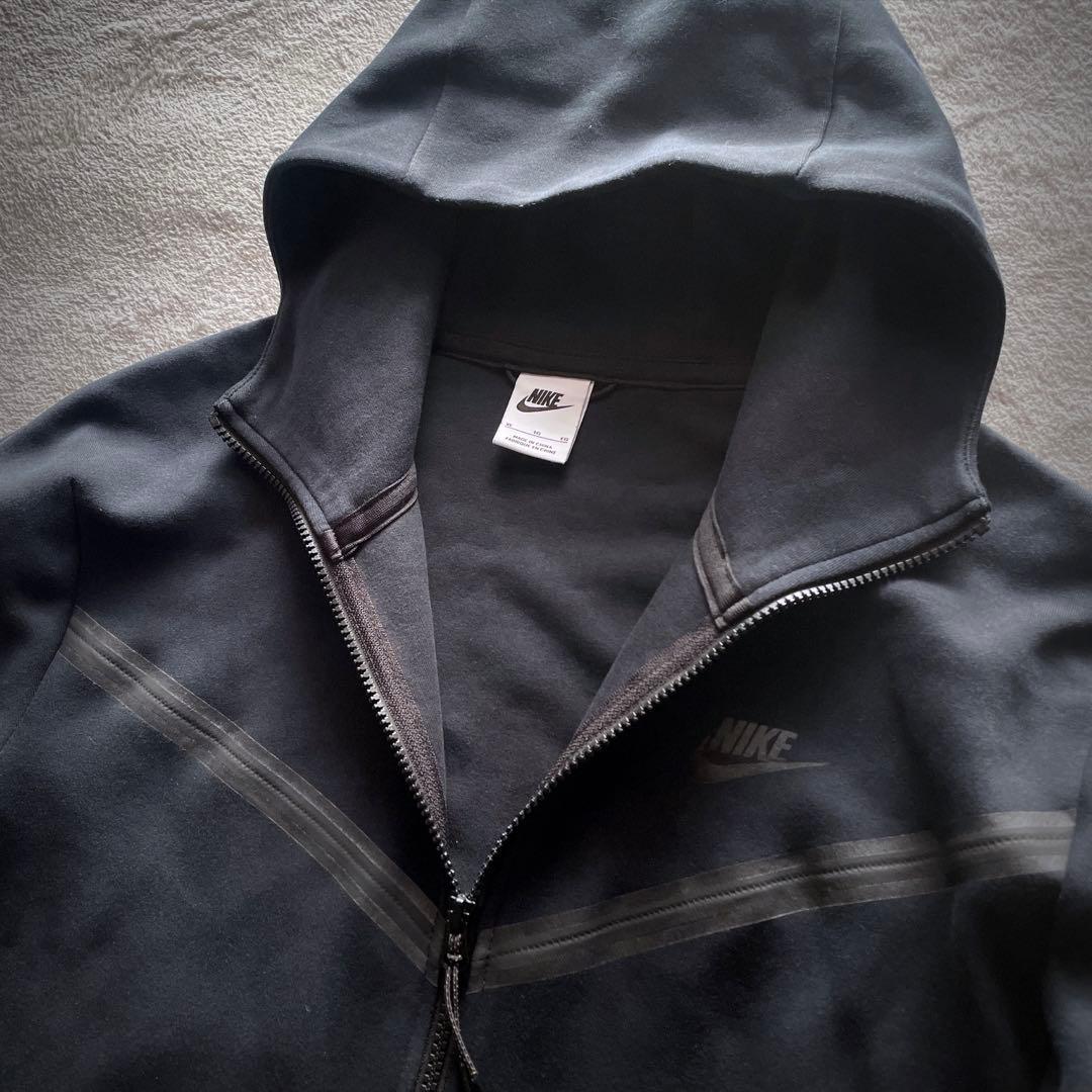 NIKE テックフリース フルジップパーカー 初期 廃盤 XL ブラック 希少