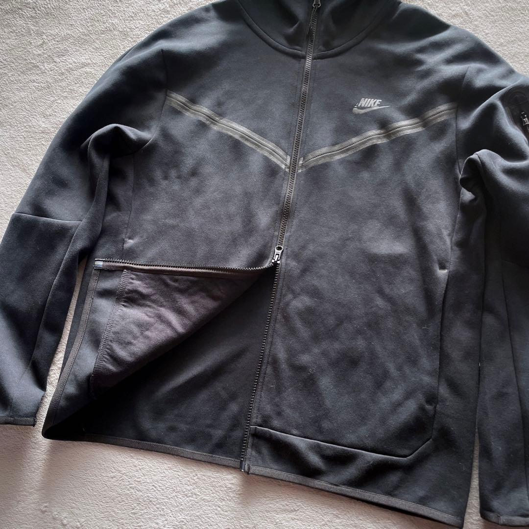 NIKE テックフリース フルジップパーカー 初期 廃盤 XL ブラック 希少