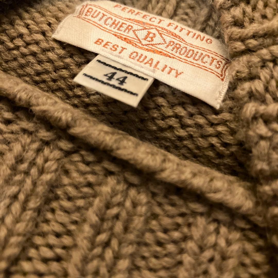 Butcher Products ハイネックニット 44 ベージュ - メルカリ