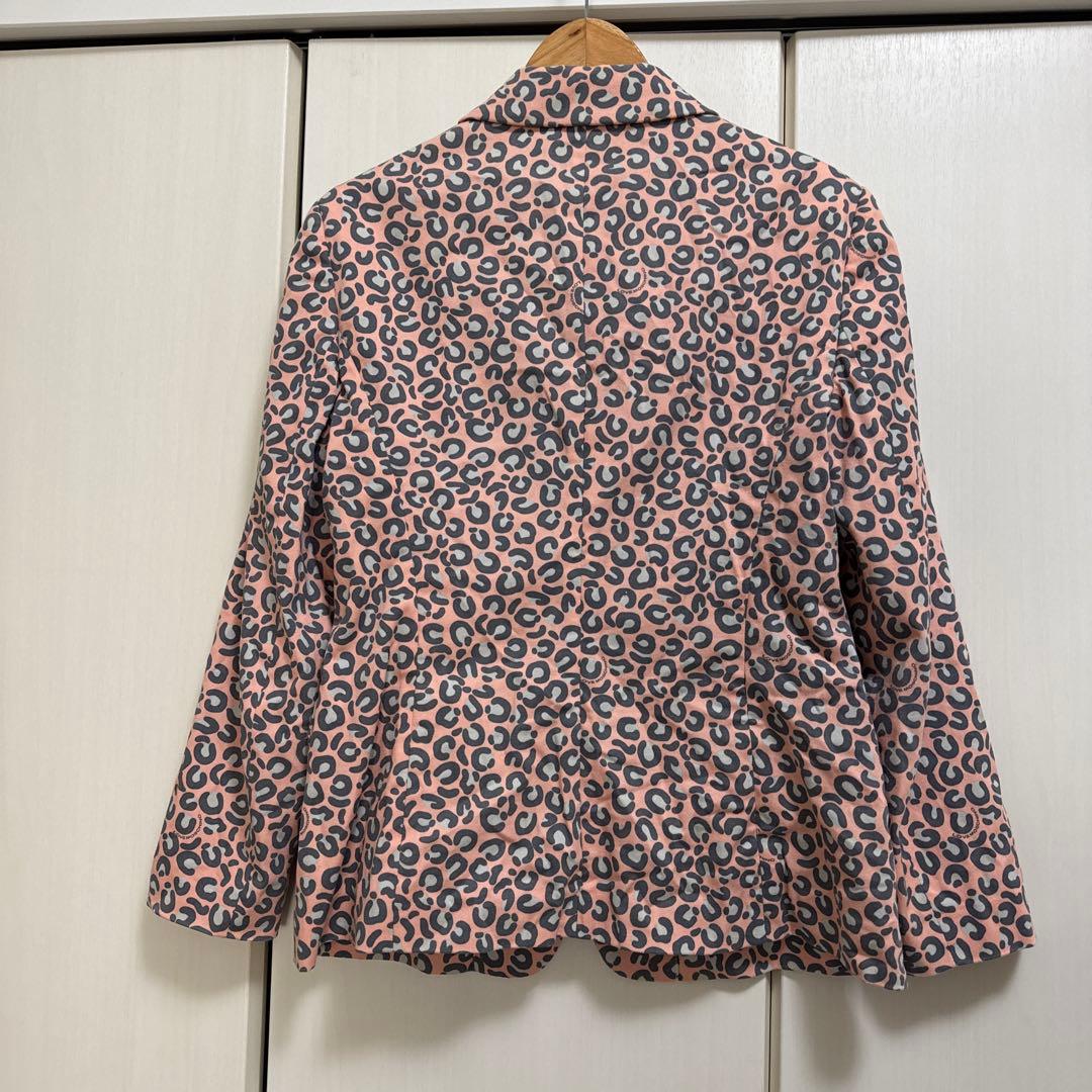 LOVE MOSCHINO ラブモスキーノ レオパード テーラードジャケット