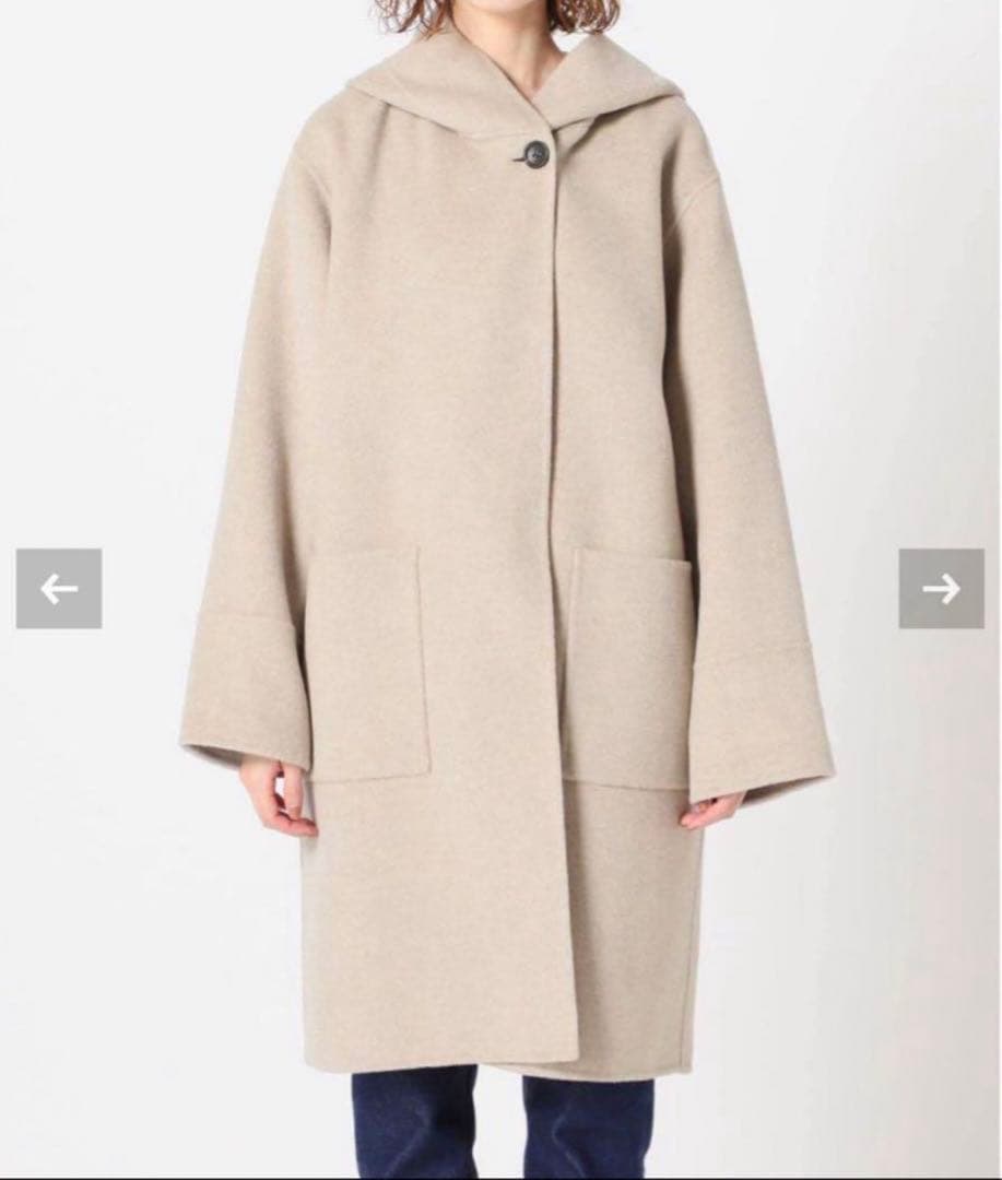 美品 ☆IENA スーパー160 ダブルフェイス フードコート 38イエナ