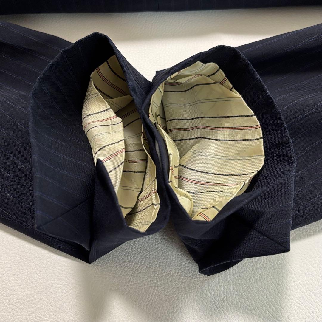 希少 イギリス製 ポロラルフローレン スーツ セットアップ ネイビー S