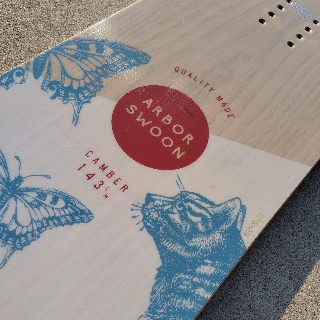 ボードケース付極美品！ARBOR swoon 143cm - メルカリ