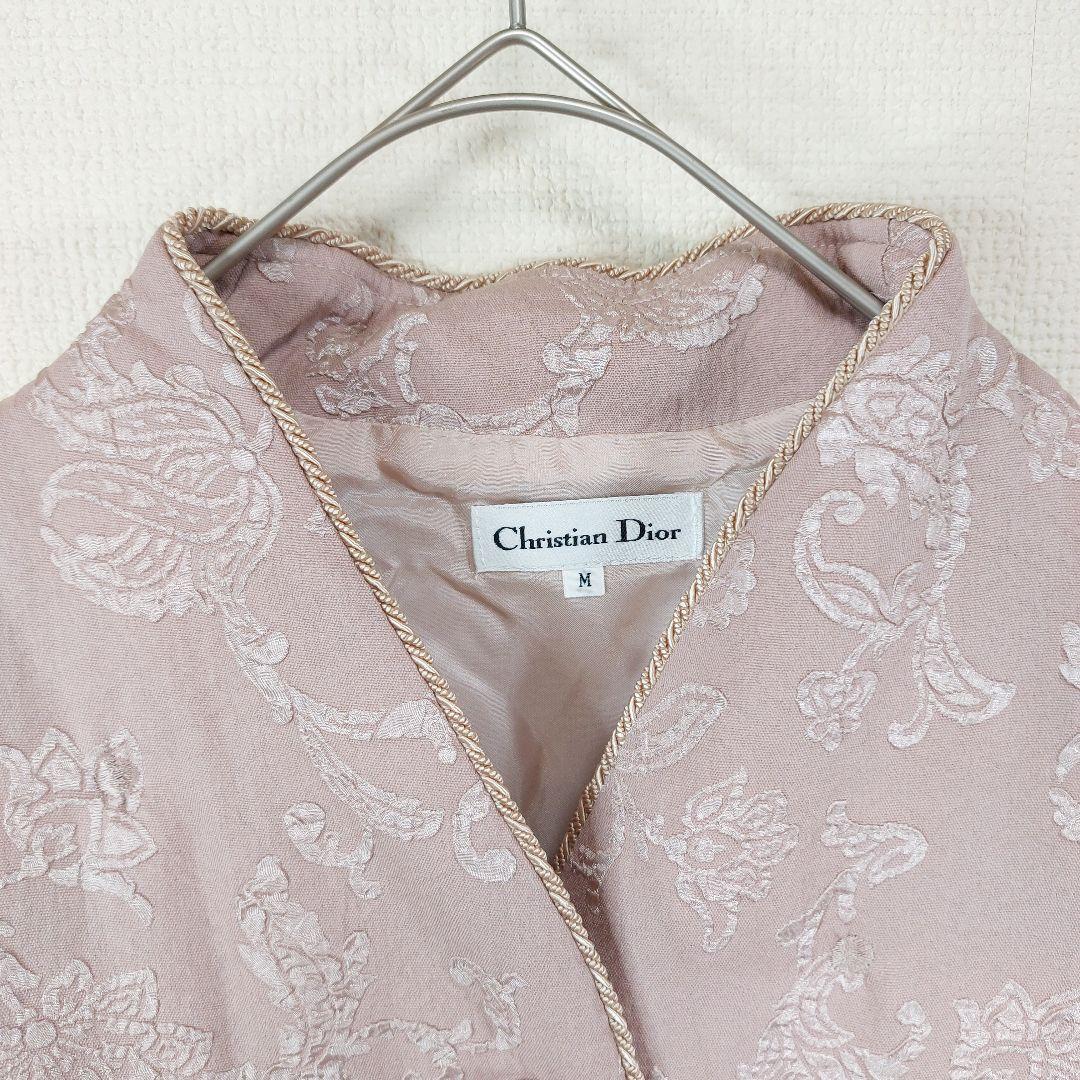 新品】Christian Dior 花柄コート vintage ピンク M