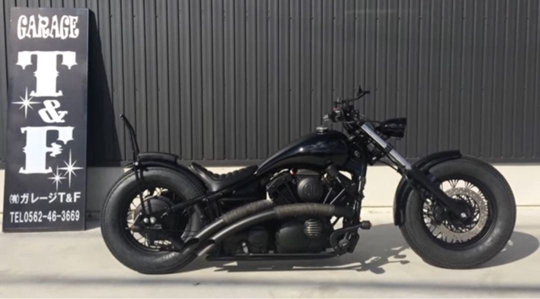 ガレージt&f ドラッグスター400 ストレッチタンクKIT - メルカリ