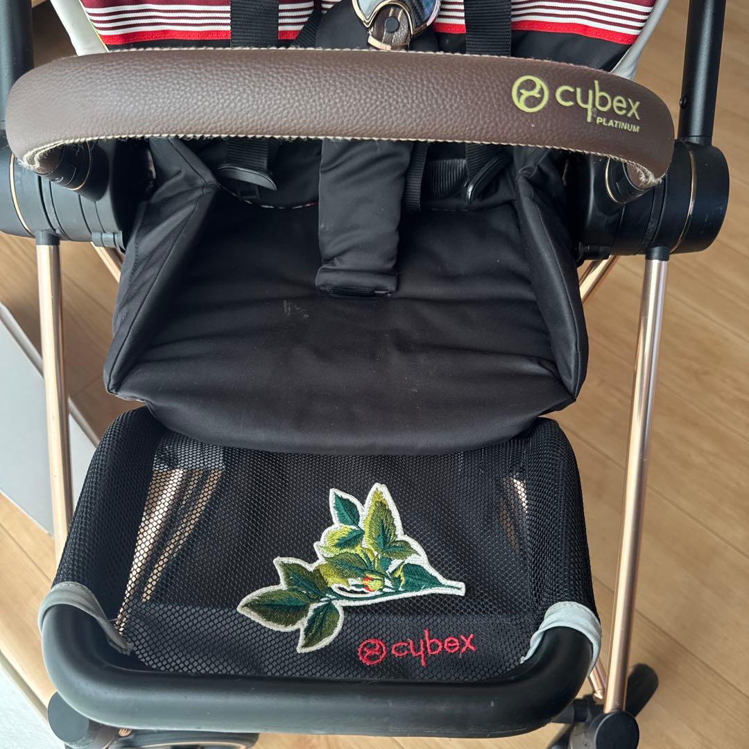 《美品》Cybex ミオス ブロッサム ベビーカー & シートパック等７点セット