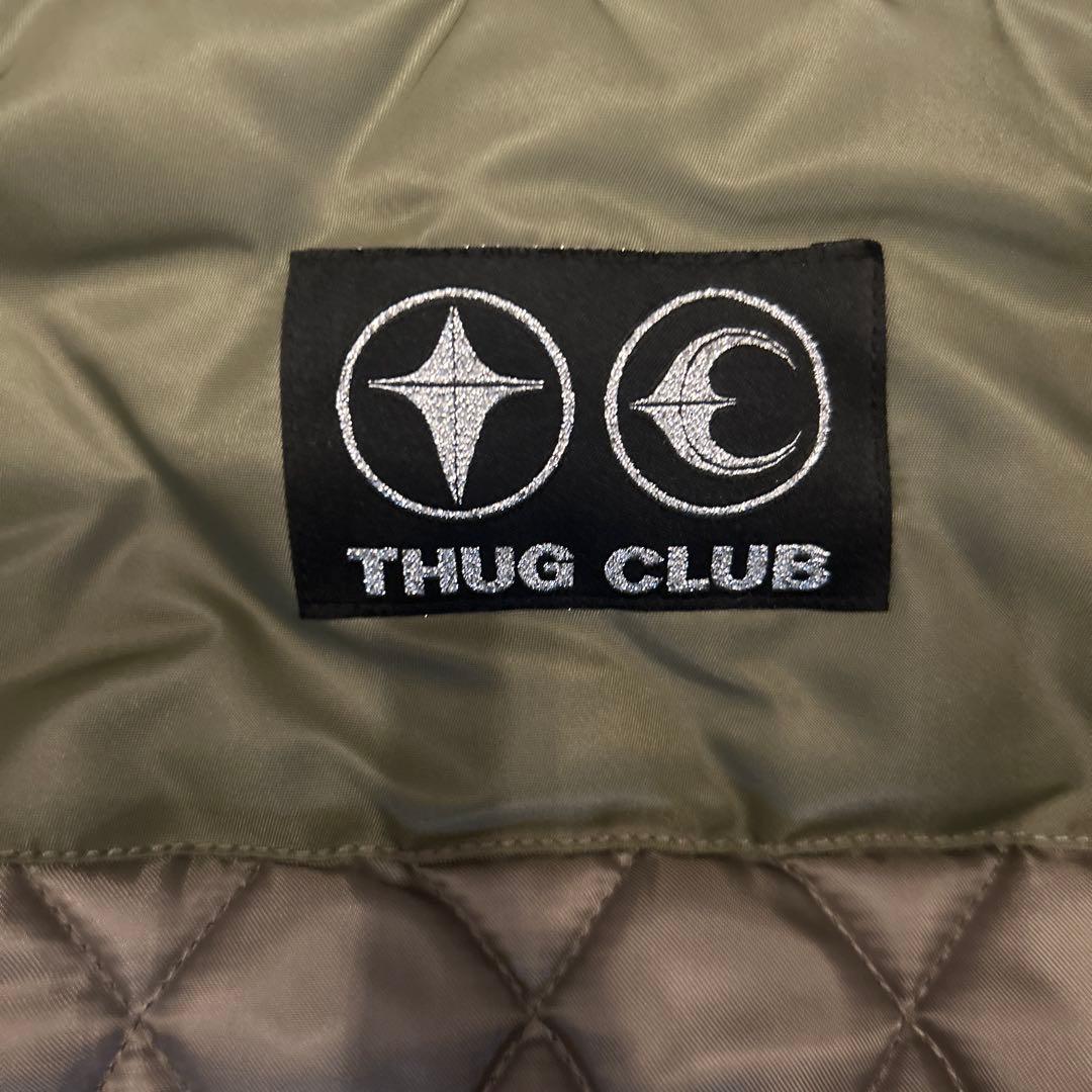 THUG CLUB サグクラブ MA-1ジャケット - メルカリ