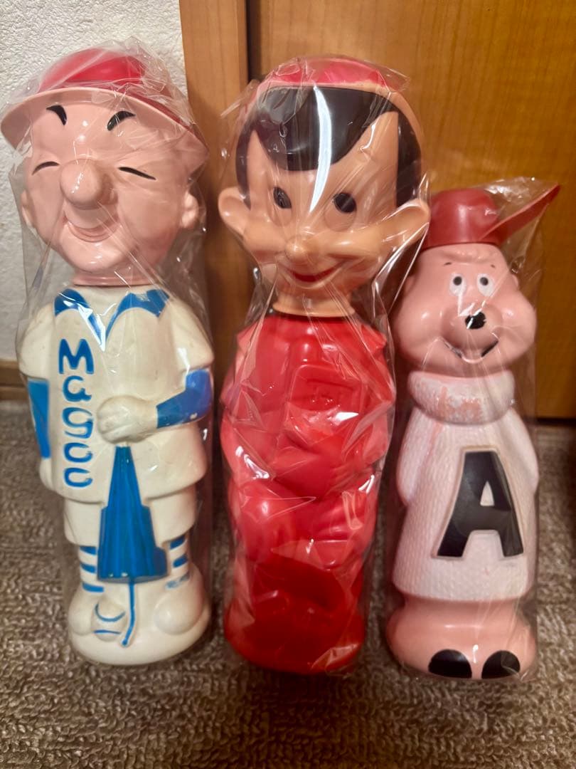 60's USA ヴィンテージ ソーキーボトル7体セット バラ売りOK - メルカリ