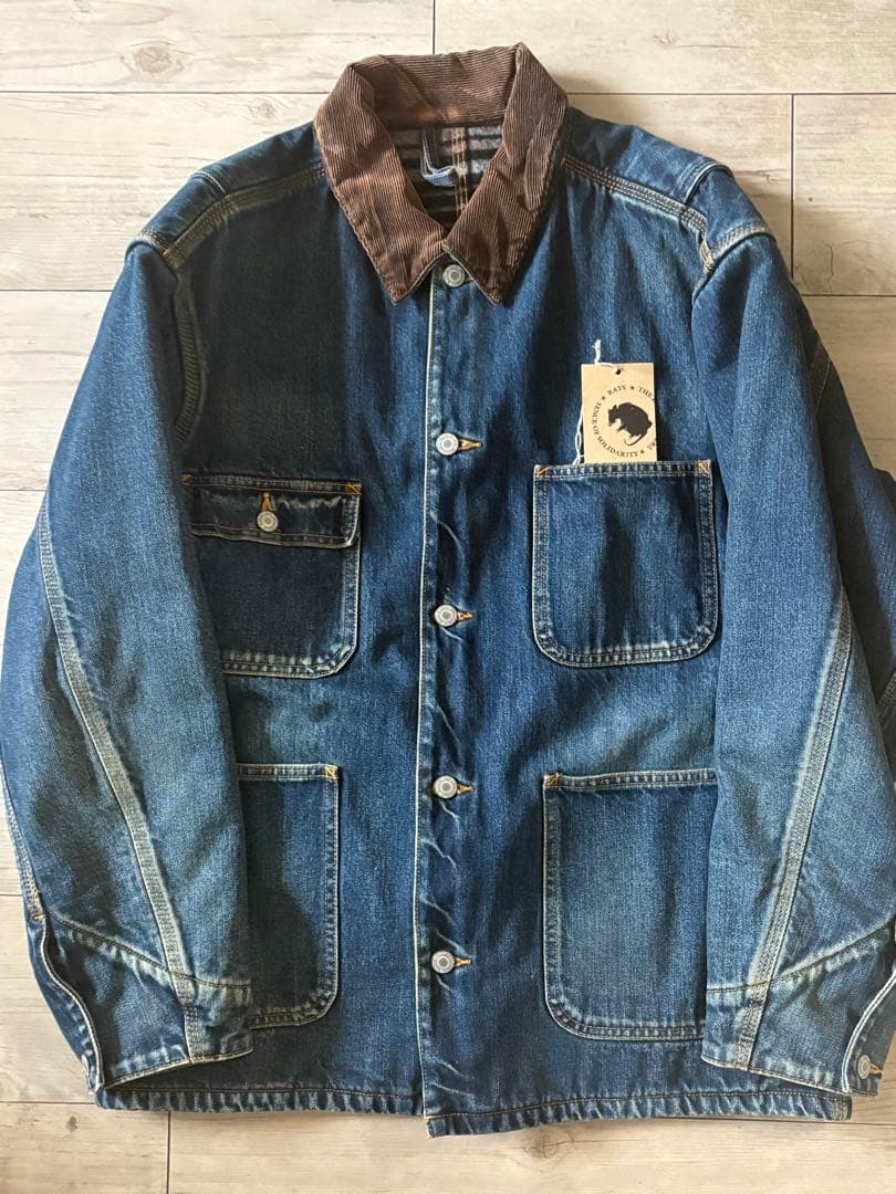 RATS ブランケットライナーデニム カバーオール - メルカリ