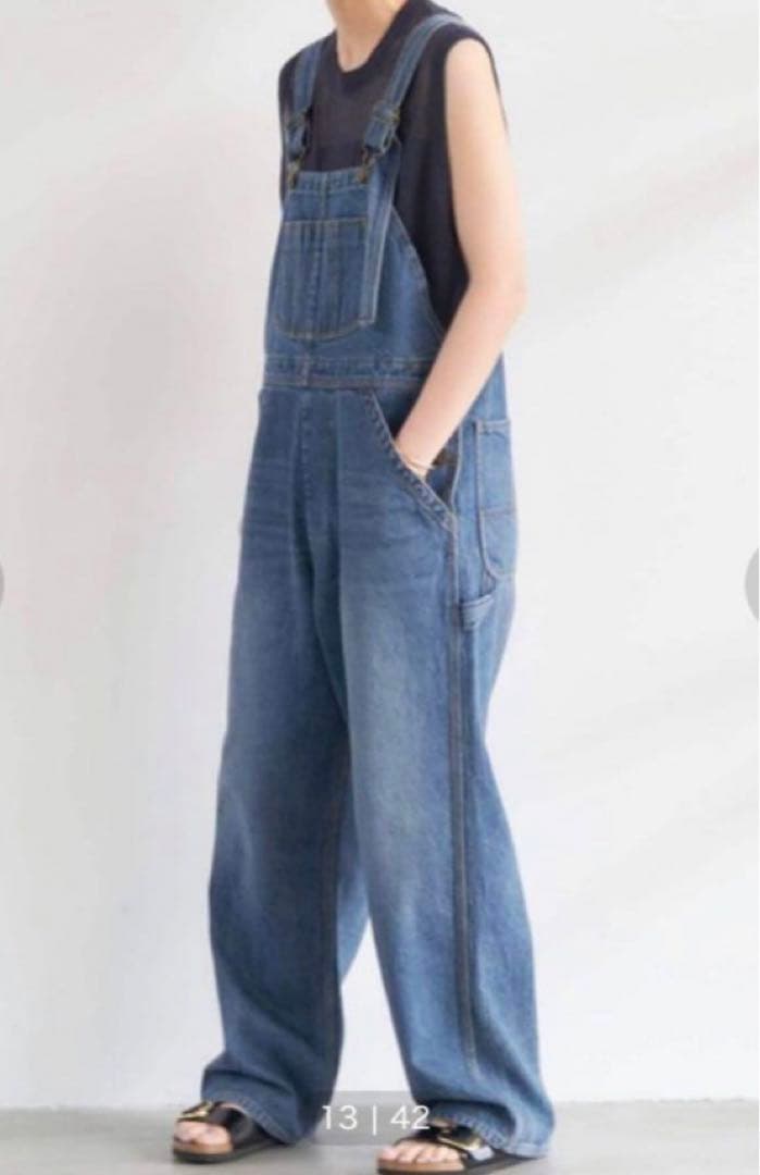 s'shiorisサロペット spick&span 佐藤栞里コラボ 36サイズ - メルカリ