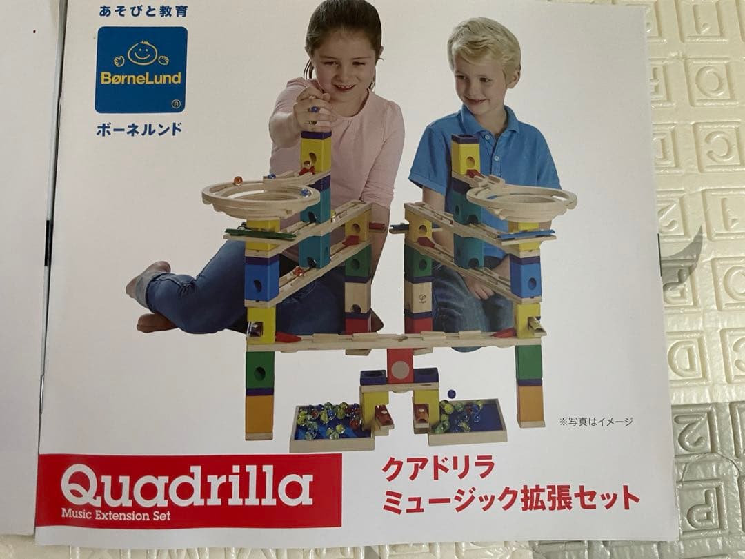美品 クアドリラ ツイスト&レールセット ミュージック拡張セット