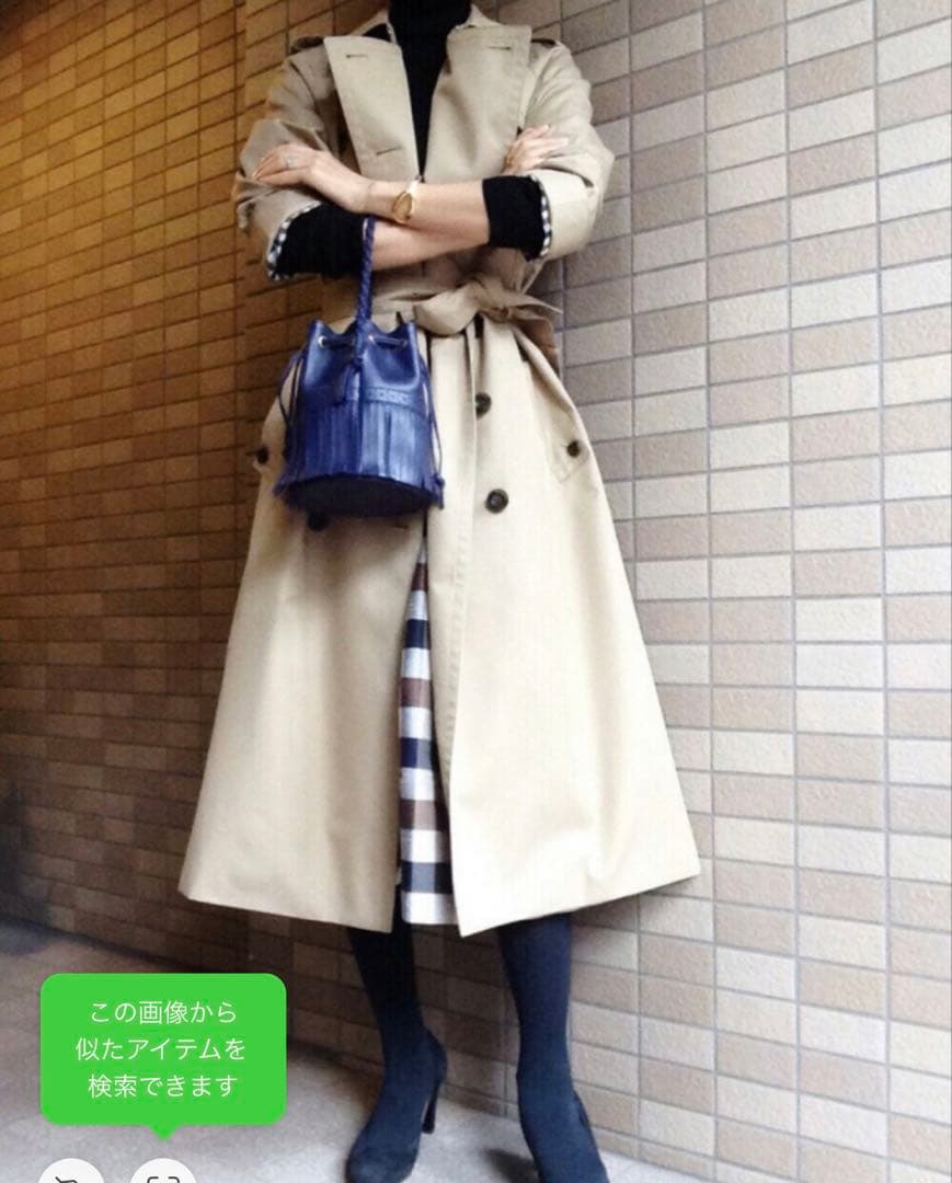 美品◼️Aquascutum×大草直子□クラブチェックフレアースカート サイズ