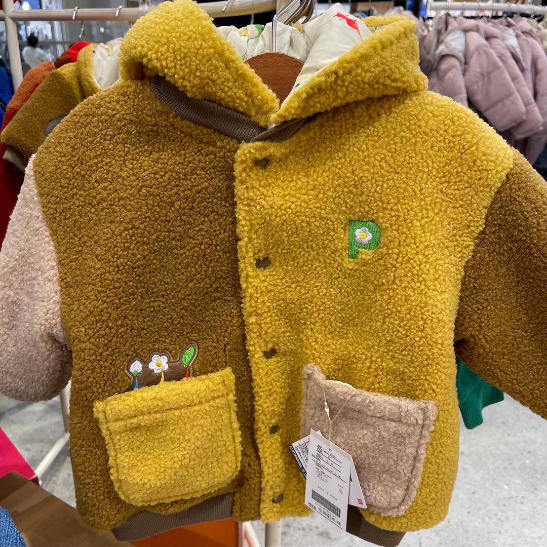 新品】breeze ピクミン リバーシブル ボアブルゾン アウター 上着