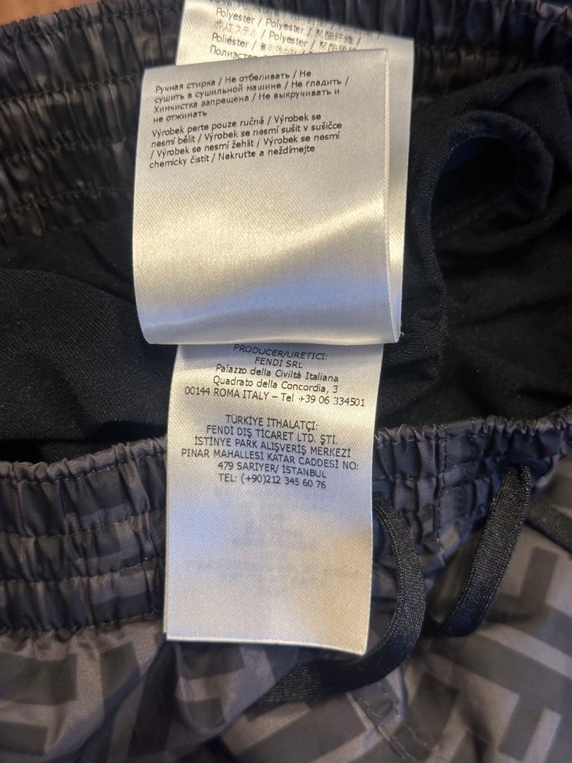 今月末出品終了 FENDIフェンディ メンズ水着 スイムウェア48（L