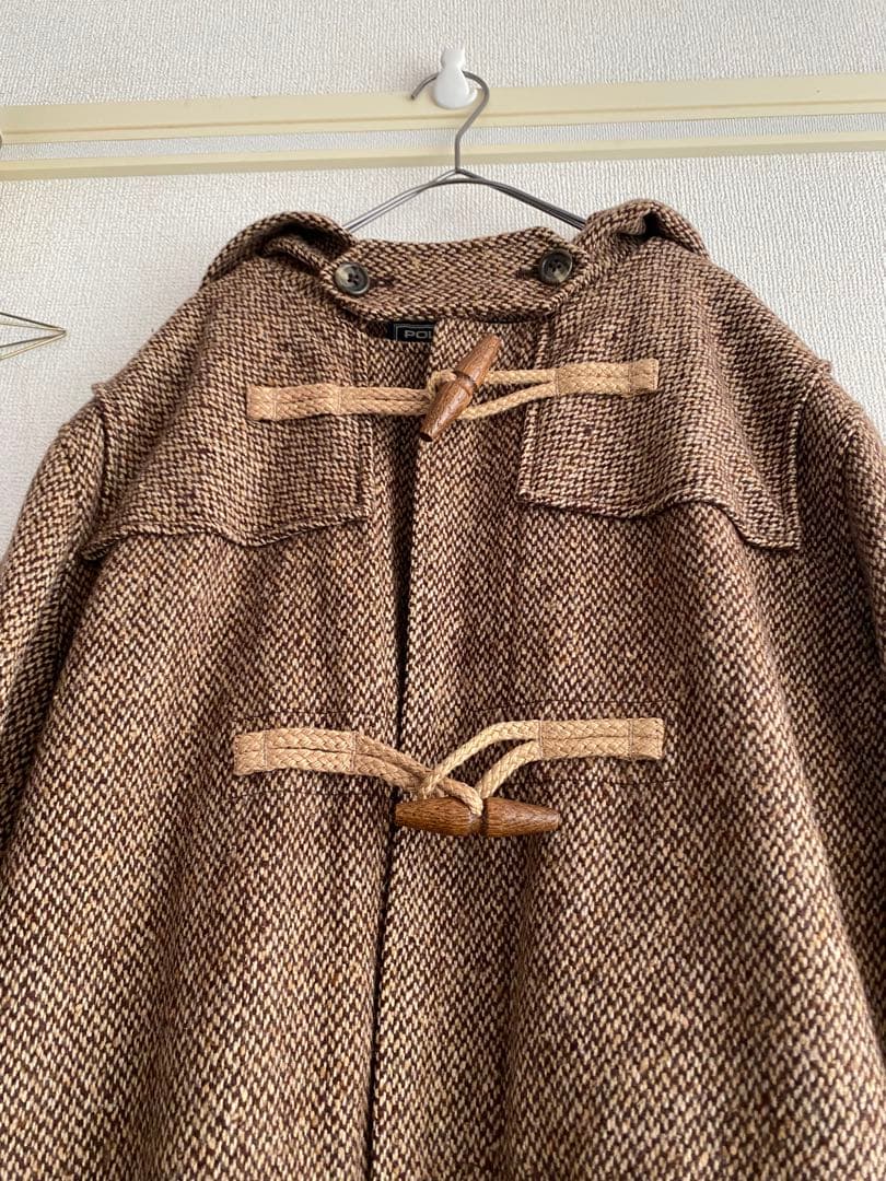 ラルフローレン【11】ロング ダッフル コート ウール100％ - メルカリ