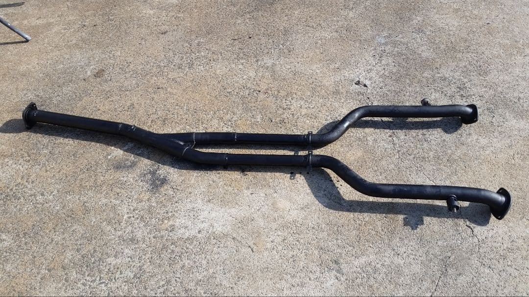 130系マークX！オリジナル中間ストレートマフラー！ BRASH】GRX130系 マークX 中間パイプ 超底上げ 直管ストレート