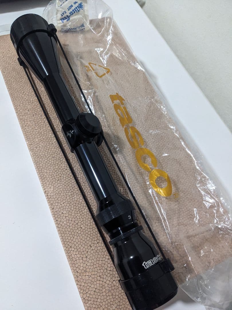 Tasco WA3-9x40 スコープ　実物　 実銃用 多分ワールド　未使用 TASCO ライフルスコープ 3-9×40mm ワールドクラス | ミリタリー