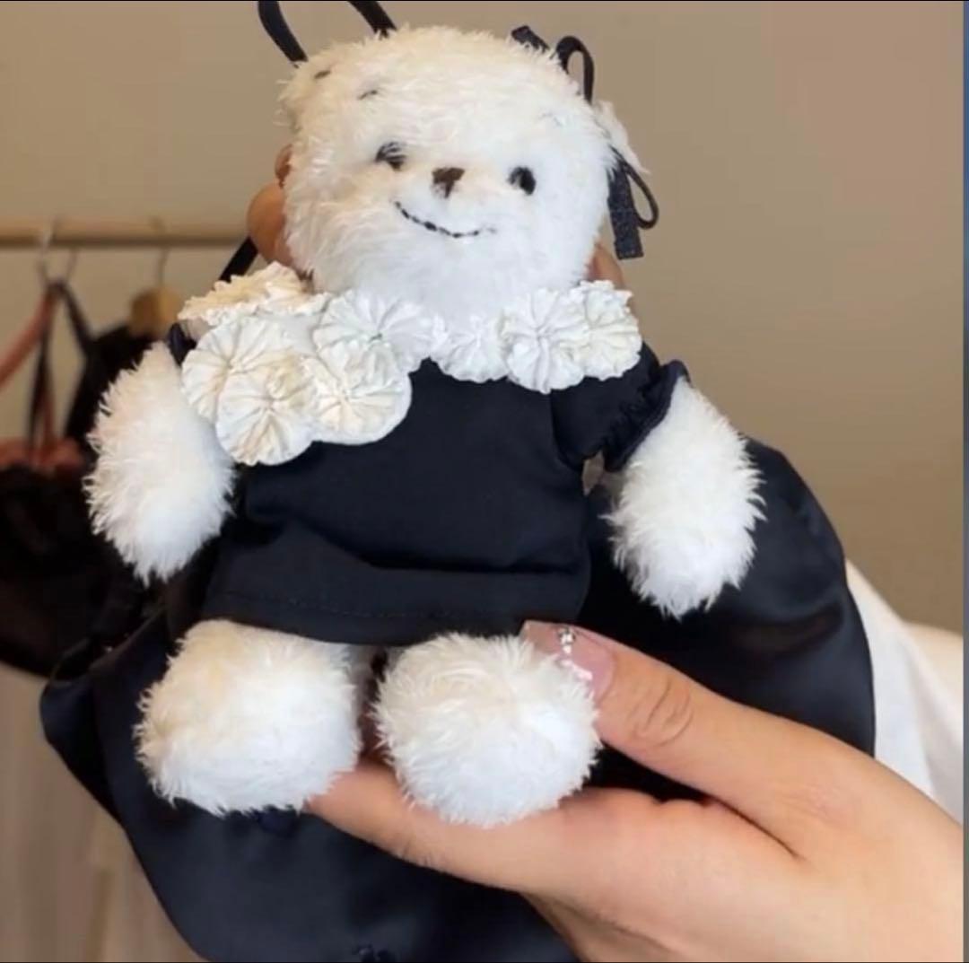 新品未開封タグ付き yori familiar ホイップマスコットベアー