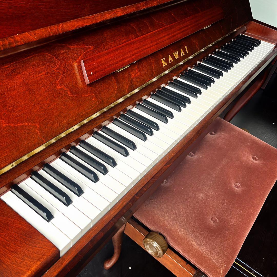 取付無料！カワイ上位モデル 猫脚アンティークアップライトピアノ 椅子