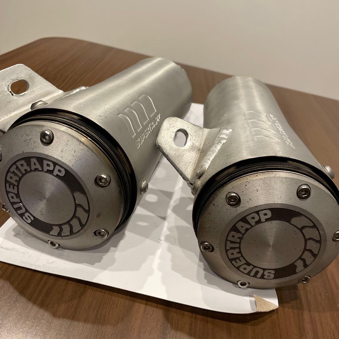 希少】スーパートラップ スリップオン 4インチ マグナ250用 マフラー