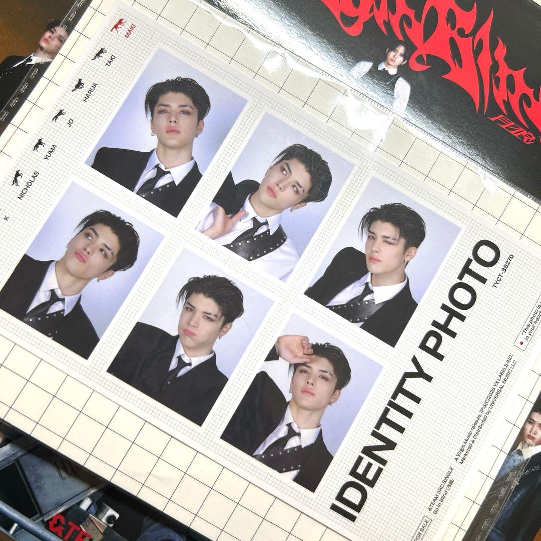 &TEAM Go in Blind 月狼 初回限定盤 IDフォト MAKI - メルカリ