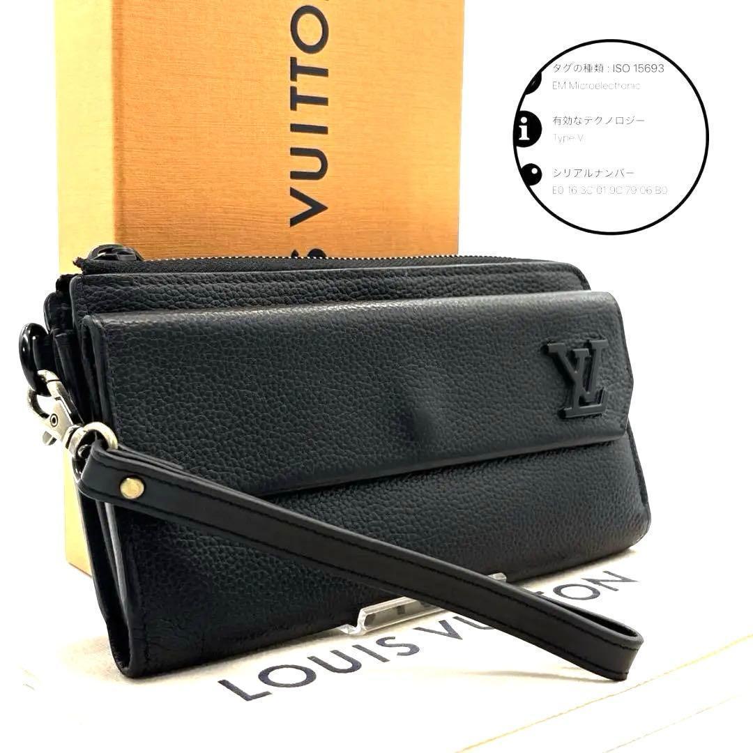 極美品】ルイヴィトン ジッピードラゴンヌ アエログラム 長財布