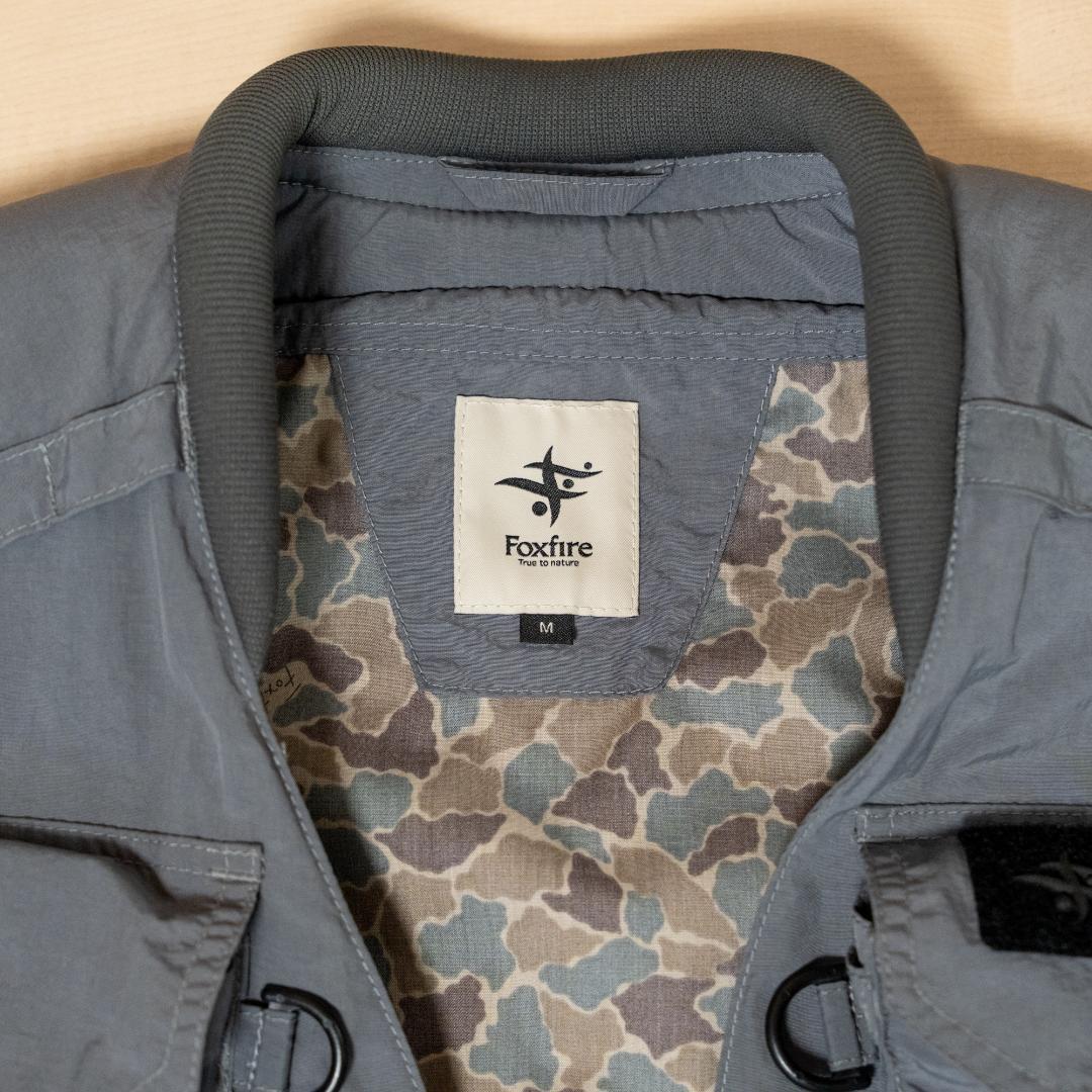 Foxfire プライマリーベスト フィッシングベスト グレー【超美品