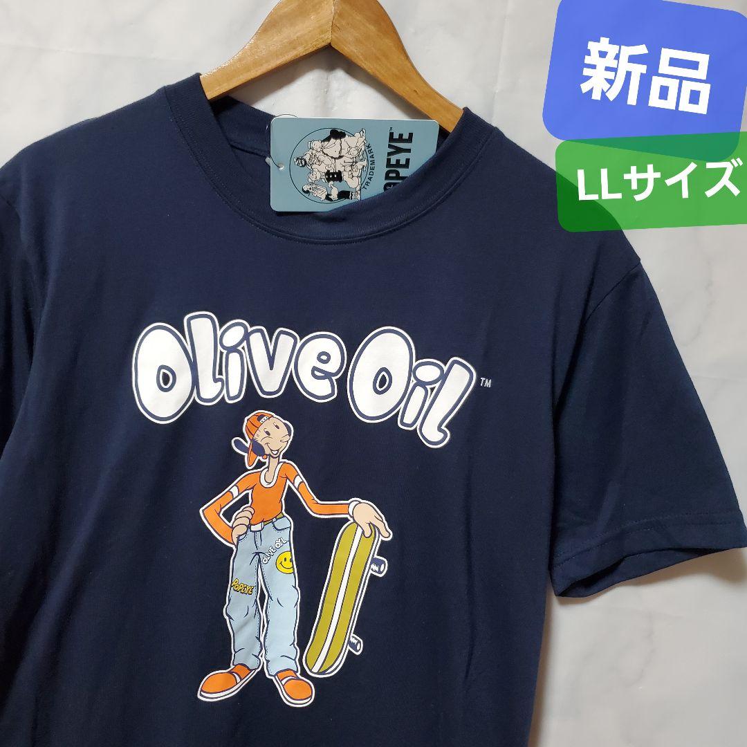 新品 ポパイ 半袖 POPEYE Tシャツ オリーブ オールド スケート メンズ