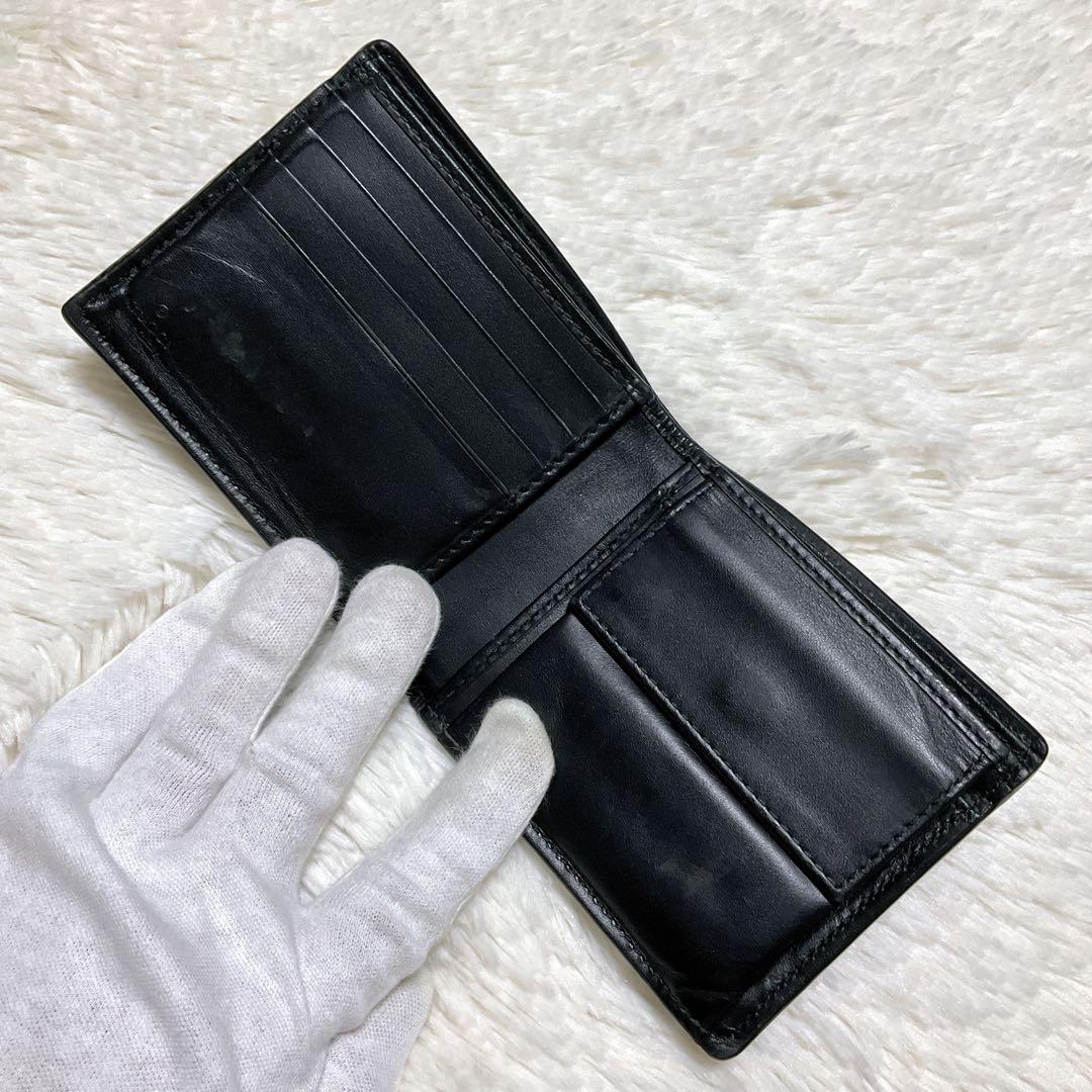 ⭐︎美品⭐︎GUCCI グッチ 二つ折り財布 GGスプリーム キングスネーク