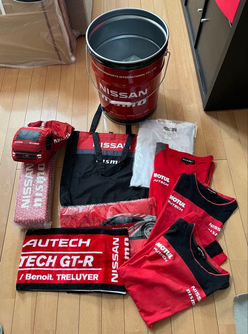 日産ニスモ　ペール缶セット aoshima-bk_6838