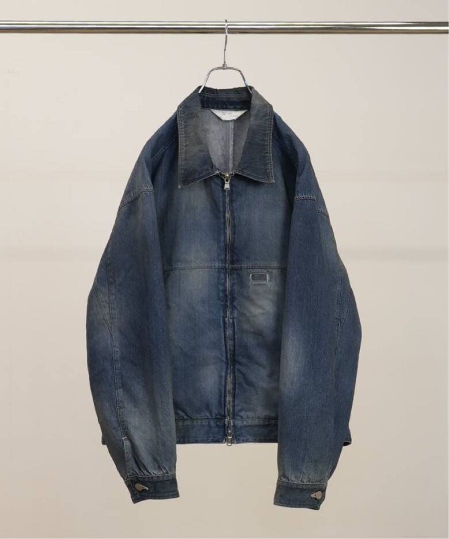 ANCELLM26ss DENIM ZIPUP JACKET - BLUE1 - メルカリ