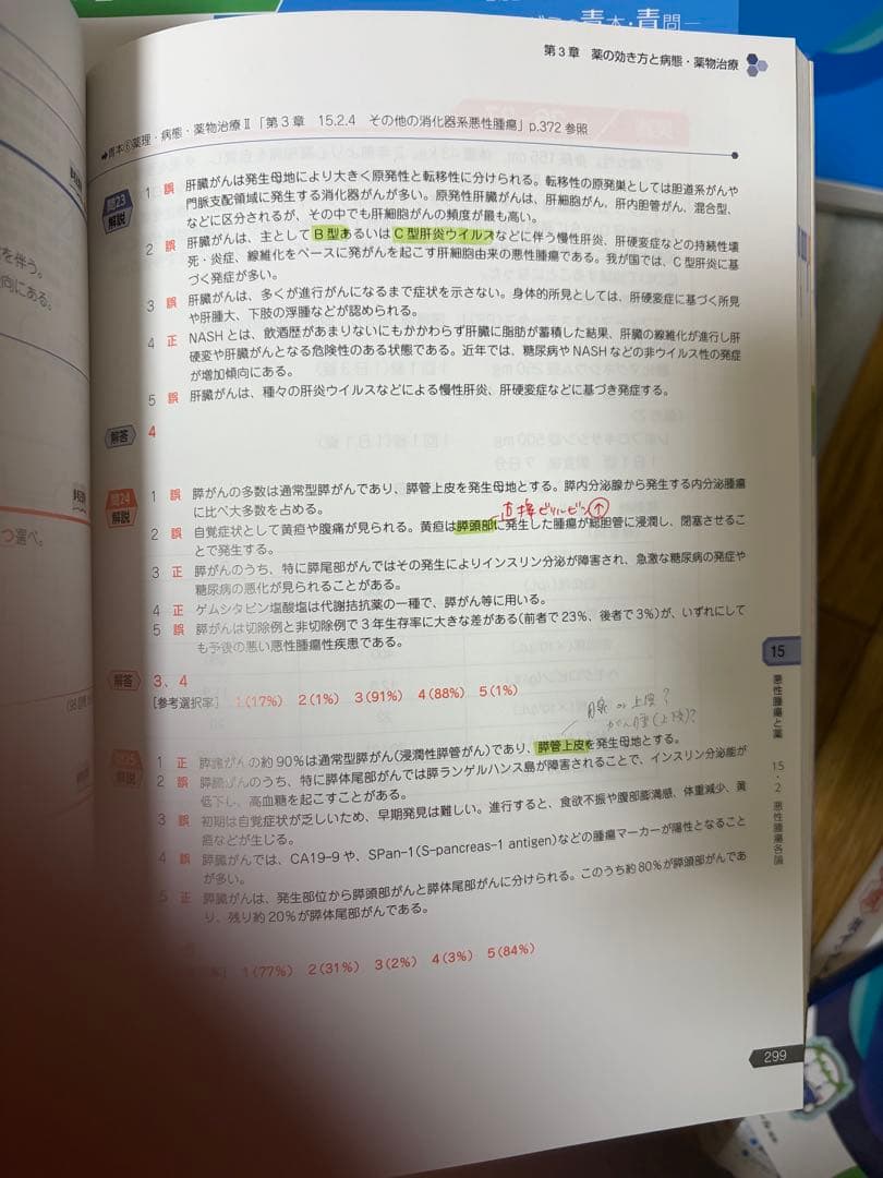 薬剤師国家試験対策参考書（改訂15版） 第111回対策 青問のみ - メルカリ