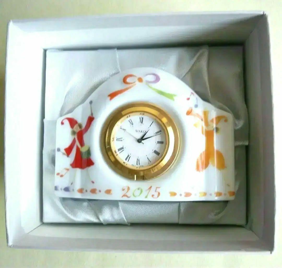 電池交換済み 銀座和光 WAKO 置き時計 イヤーズクロック 未使用 - メルカリ