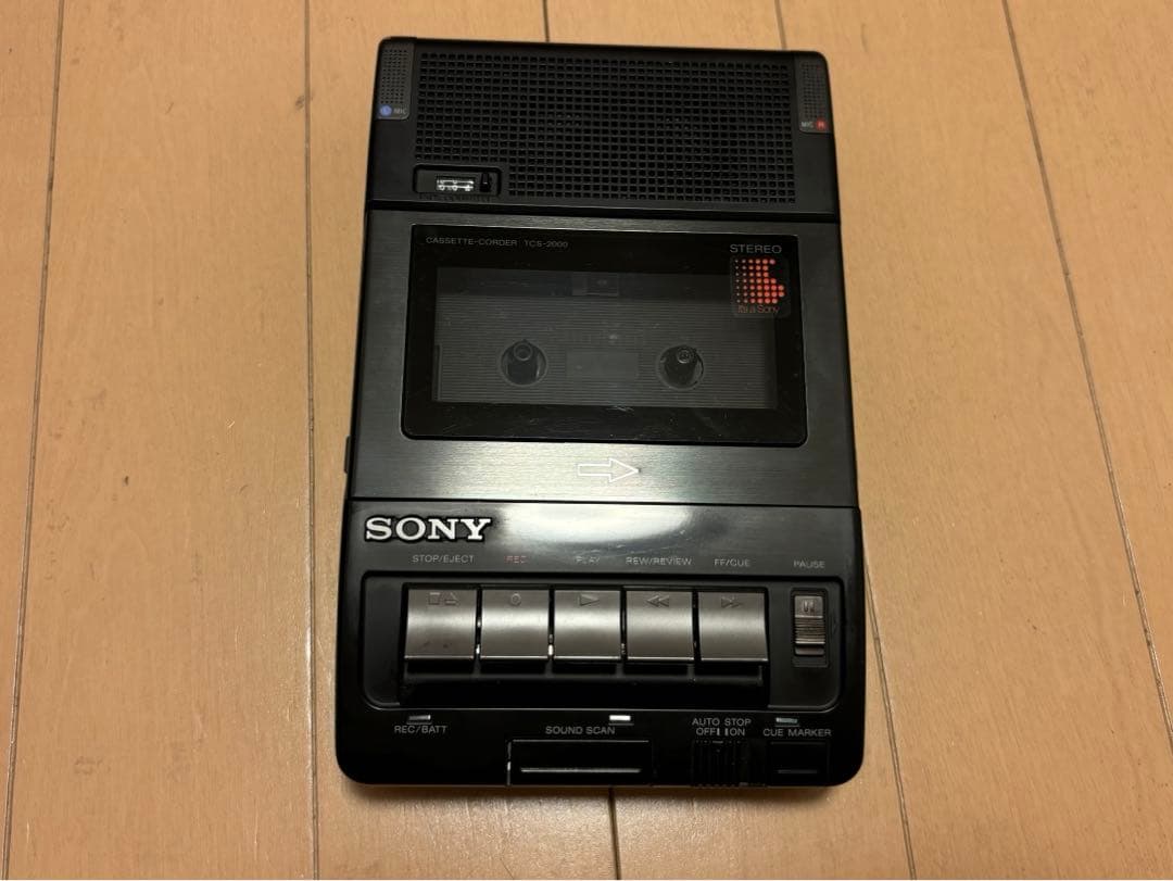 ソニー SONY TCS-2000 カセットレコーダー - メルカリ