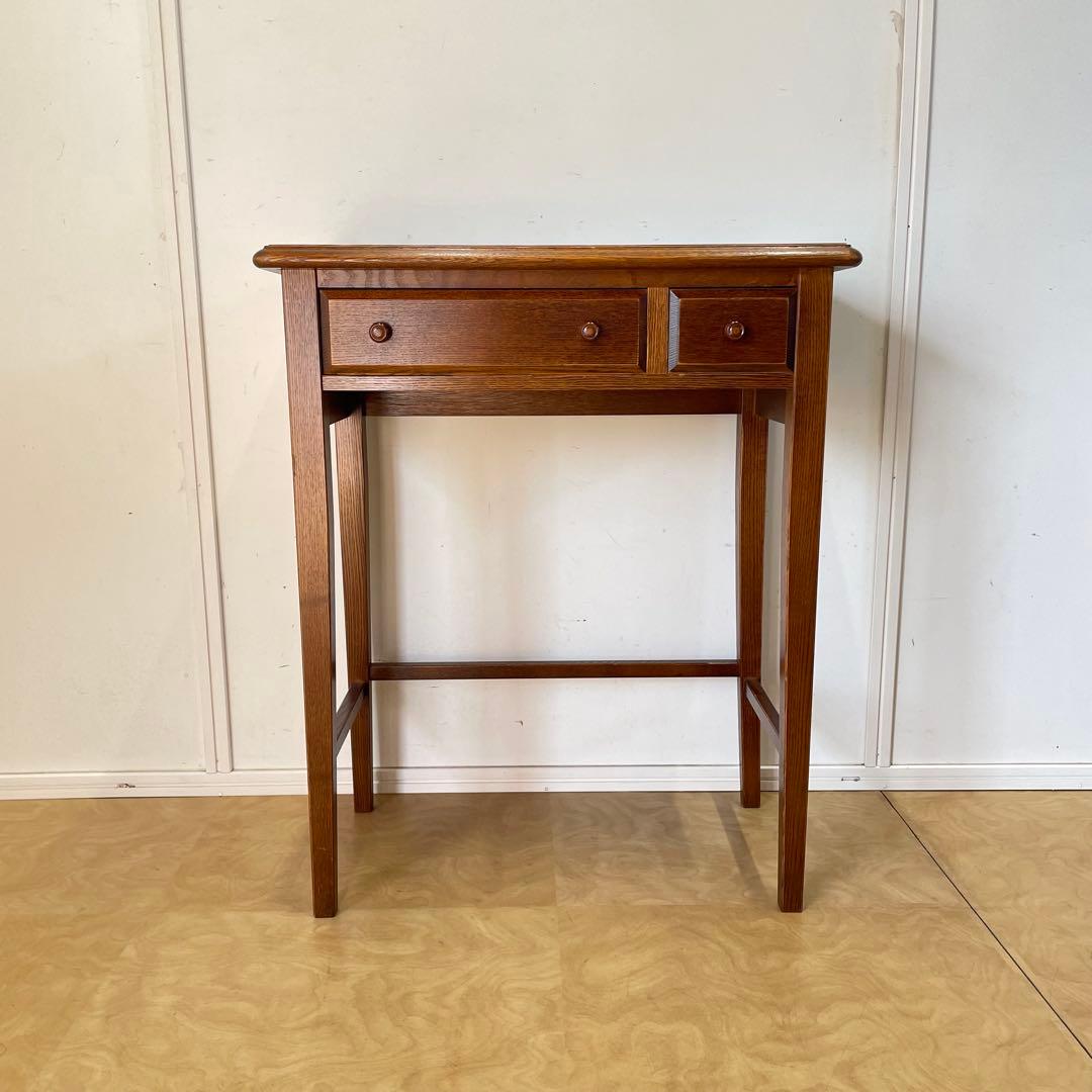 三越家具 カントリーハウス 机 デスク 引き出し コンソール 台