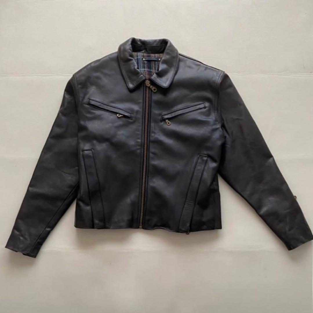 Hein gerickeライダースジャケット　レザージャケット Vintage Hein Gericke First Gear Leather Bomber Biker Jacket