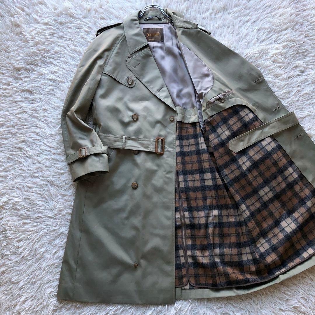 【定価約8万 新品未使用 L】ジョニアン トレンチコート　玉虫色　光沢　マキシ Amazon | [JINLUN] トレンチコート メンズ ステンカラーコート ミドル