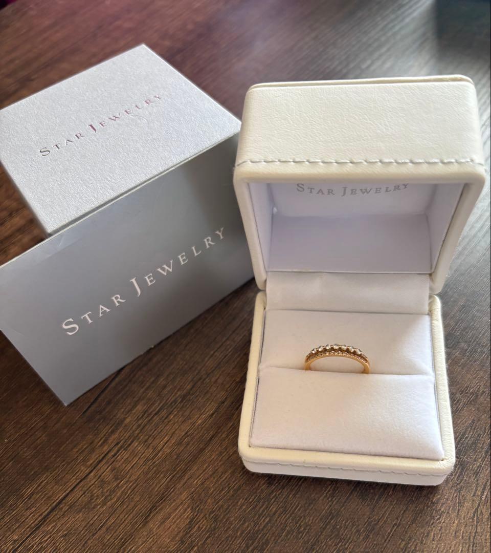 1/11限定価格　スタージュエリー二連ハーフエタニティダイヤモンドリング 楽天市場】K18YG/PG【1.0ct】2連 ダイヤモンド エタニティリング