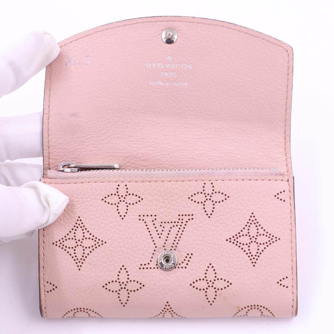 ルイヴィトン マヒナ ポルトモネ アナエ 財布 ピンク 箱付
