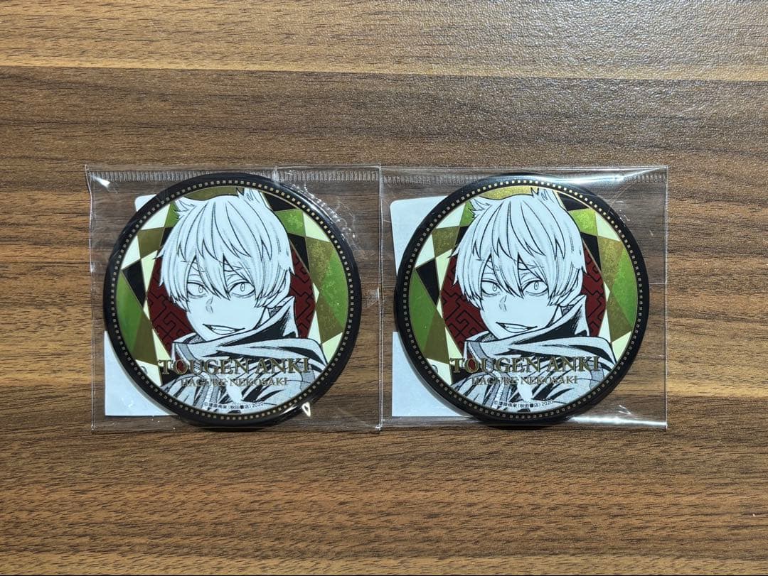 桃源暗鬼 BIGメタリック缶バッジ 猫咲波久礼 - メルカリ