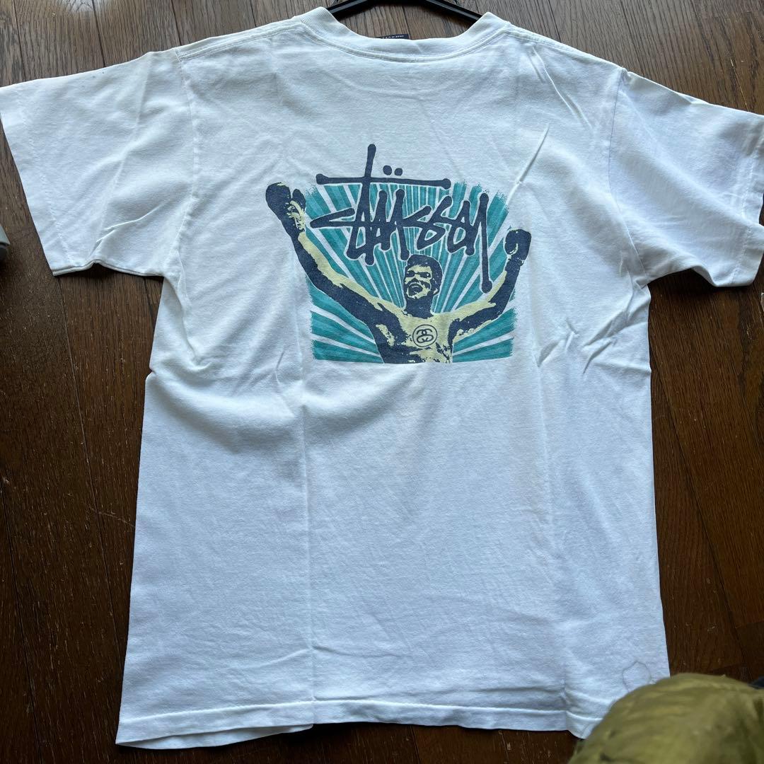 old stussy USA製 紺タグ90s シャネルロゴ オールドステューシー