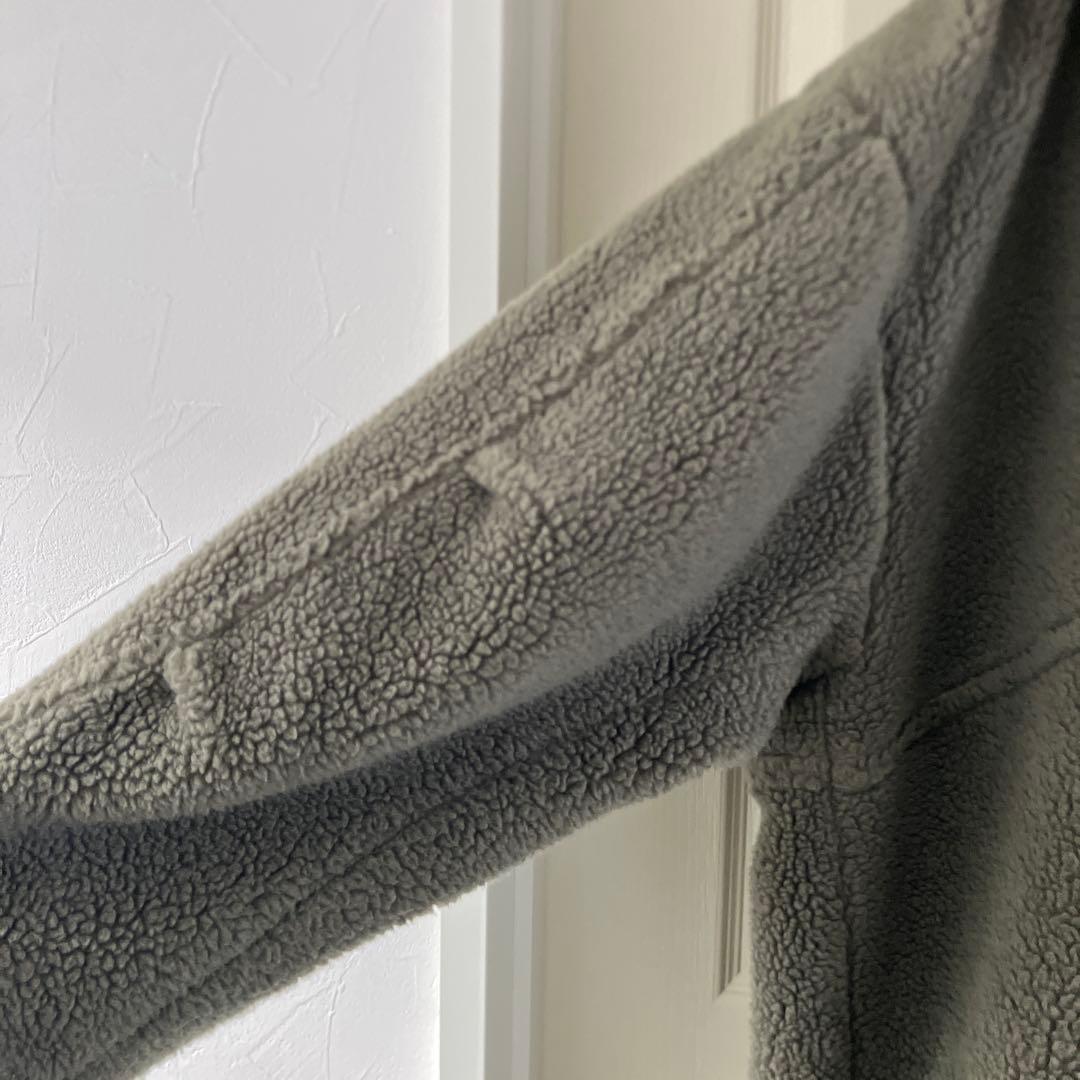 美品journalジャーナルスタンダード カーキボアフードモッズコートM