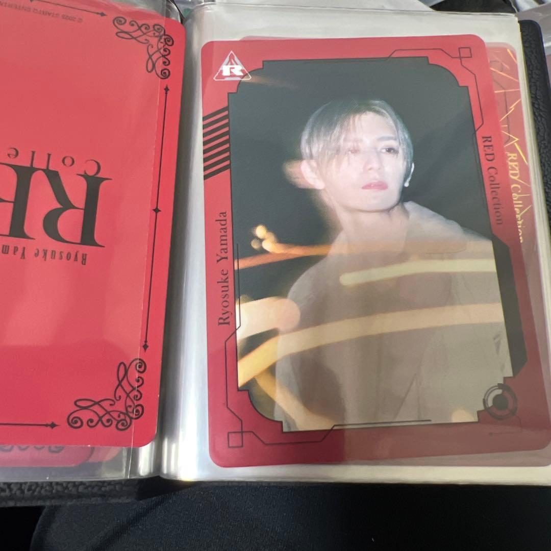 Ryosuke Yamada 山田涼介 RED カードホルダー カード8枚 - メルカリ