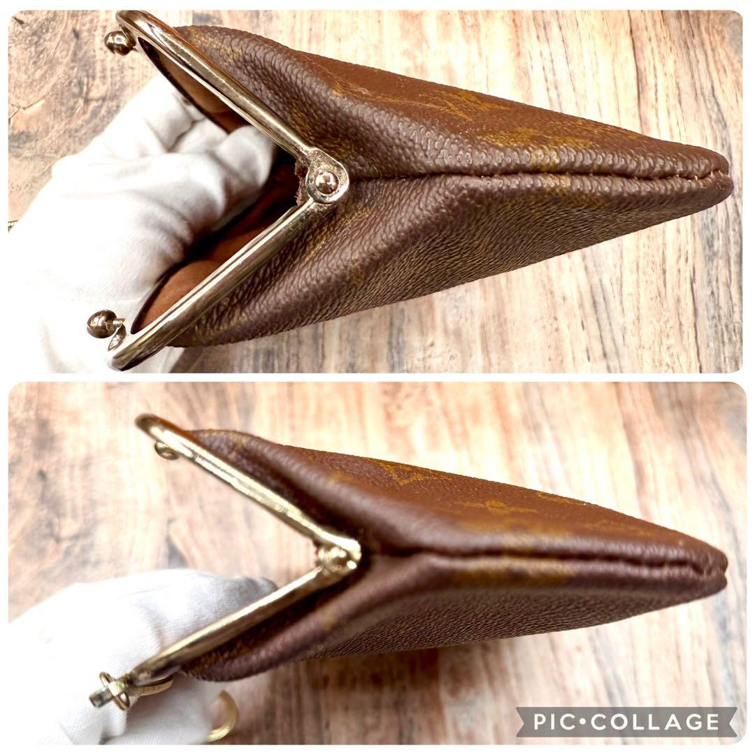 ⛄️極美品⛄️ルイヴィトン モノグラム がま口 ポーチ USAバケット