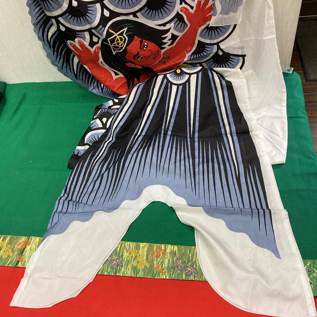 KO25 黒鯉のぼり4m 鯉のぼり金太郎付き 単品鯉 鯉のぼり黒単品4m